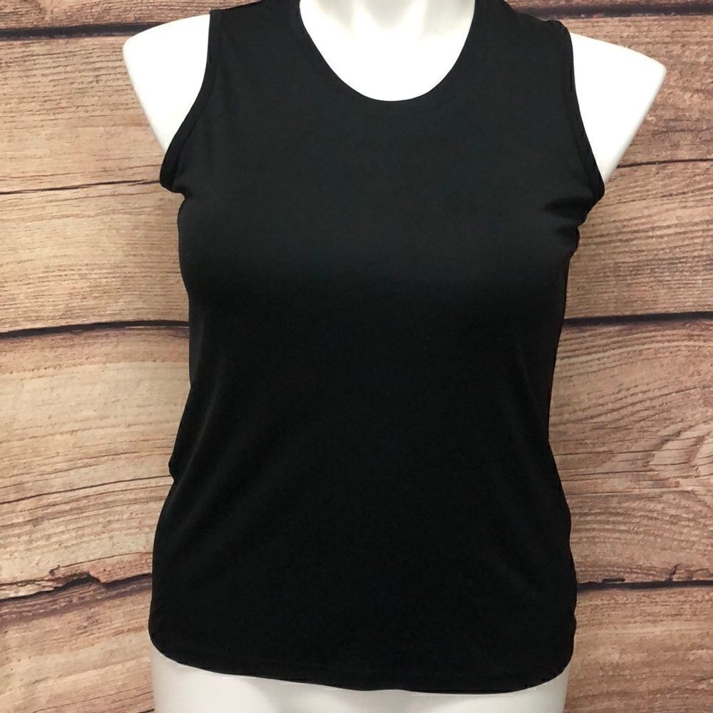 Champion black athletic tank with little mesh